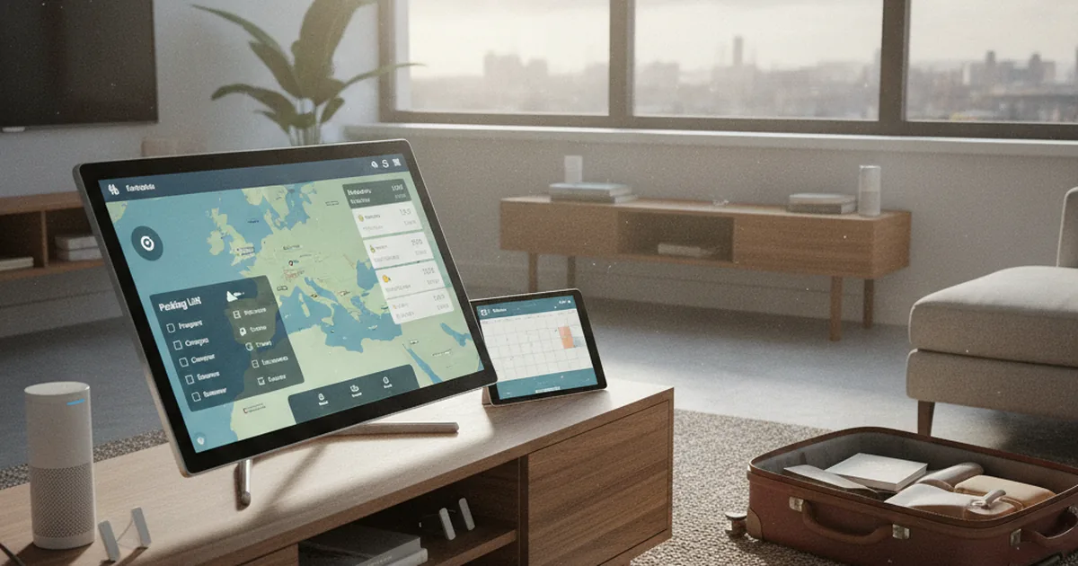 Smart Home Reiseplanung: Ihr Zuhause sicher & komfortabel im Urlaub