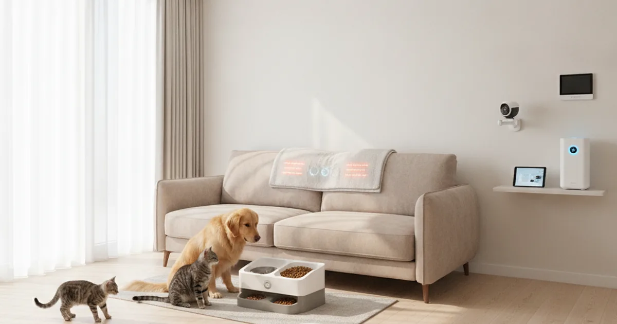 Smart Home für Tierbesitzer: So sorgen Sie für das Wohlbefinden Ihrer Haustiere